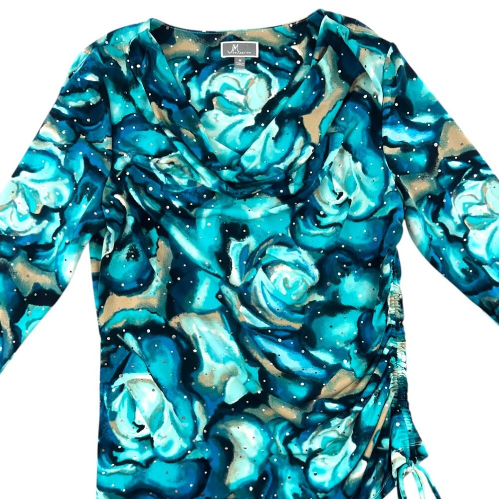 Jm Collection Rose Top - image 4